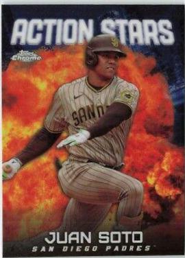 2023 Topps Chrome Update Action Stars Juan Soto #ASC-19 card