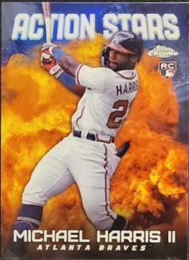 2023 Topps Chrome Update Action Stars Michael Harris II #ASC-6 card