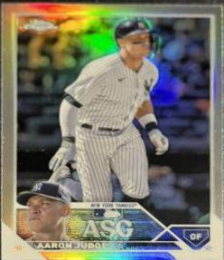 2023 Topps Chrome Update All Star Game Aaron Judge #ASGC-2 card