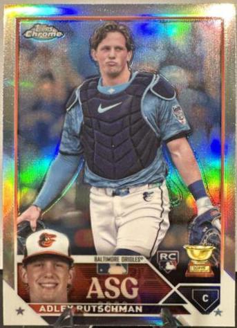 2023 Topps Chrome Update All Star Game Adley Rutschman #ASGC-8 card
