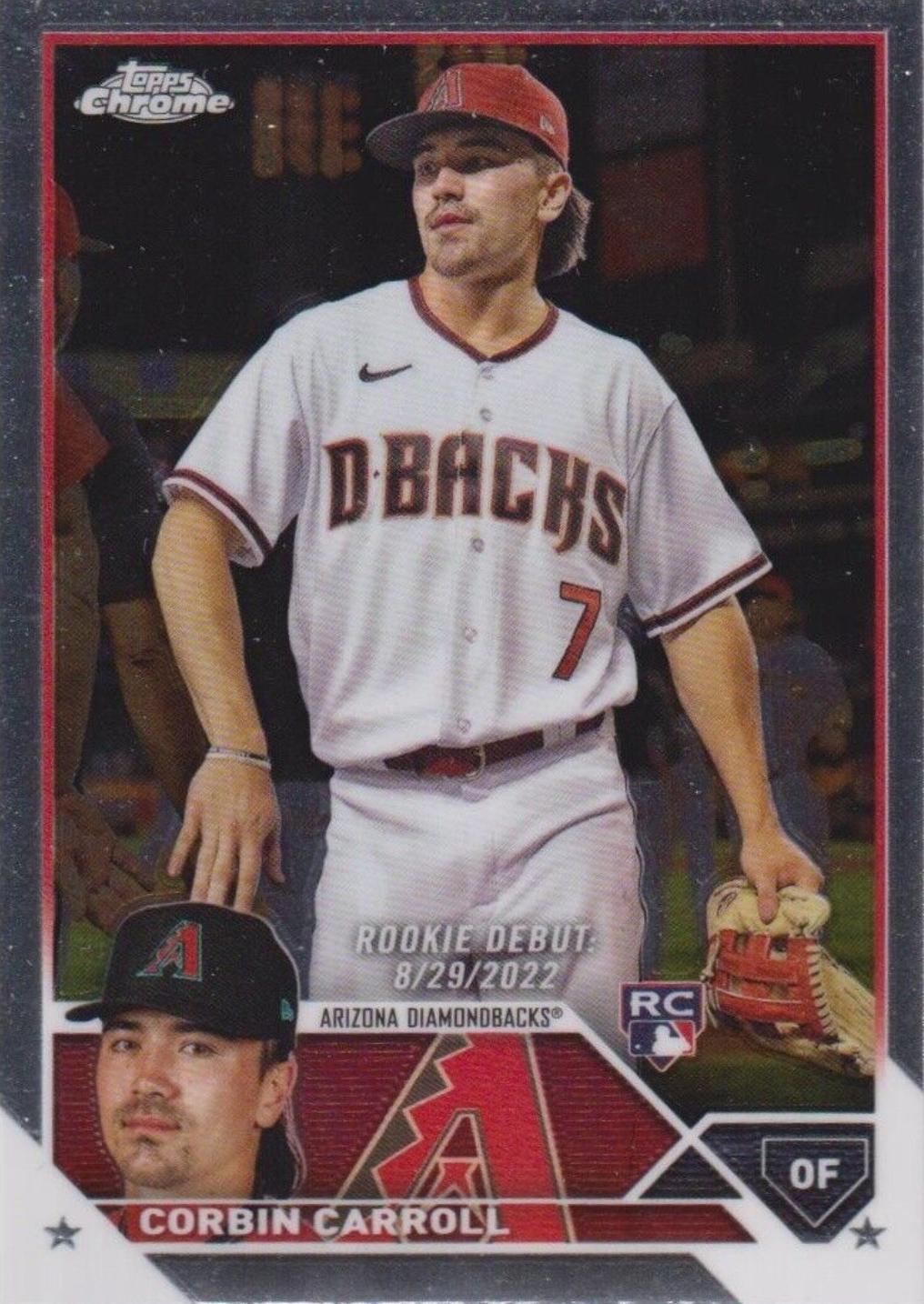 2023 Topps Chrome Update Corbin Carroll #USC220 card