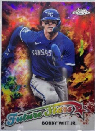 2023 Topps Chrome Update Future Stars Bobby Witt Jr. #FSU-2 card
