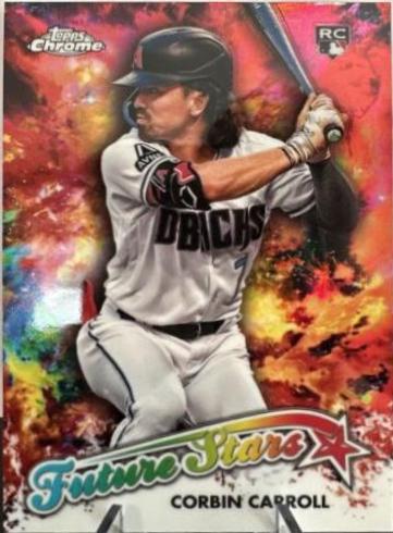 2023 Topps Chrome Update Future Stars Corbin Carroll #FSU-10 card