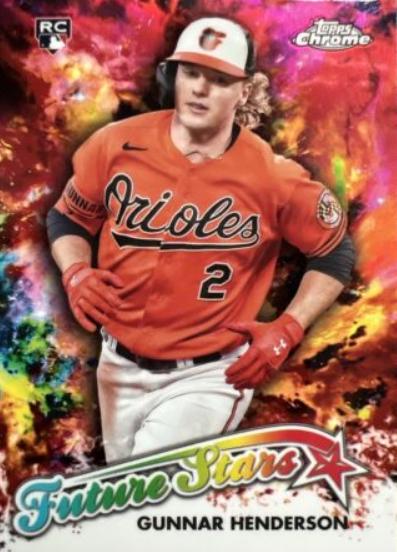 2023 Topps Chrome Update Future Stars Gunnar Henderson #FSU-17 card