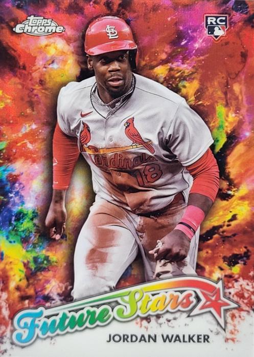 2023 Topps Chrome Update Future Stars Jordan Walker #FSU-7 card