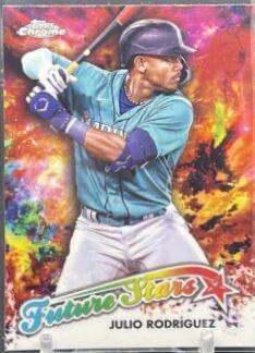 2023 Topps Chrome Update Future Stars Julio Rodriguez #FSU-1 card