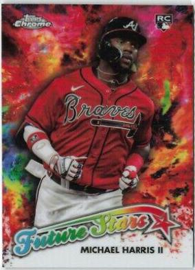2023 Topps Chrome Update Future Stars Michael Harris II #FSU-9 card