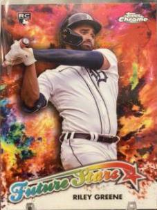2023 Topps Chrome Update Future Stars Riley Greene #FSU-16 card