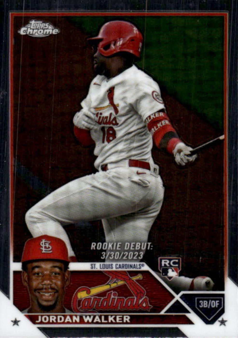 2023 Topps Chrome Update Jordan Walker #USC150 card