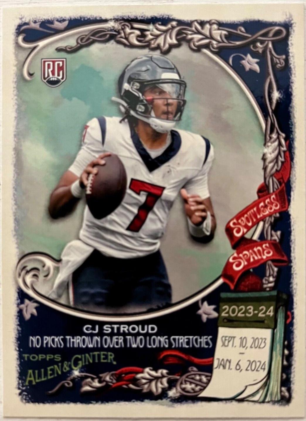 2023 Topps Composite Spotless Spans CJ Stroud #SS-25 card