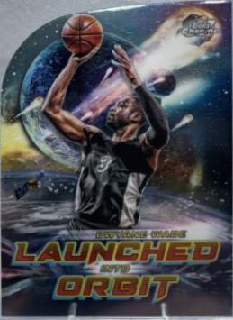 2023 Topps Cosmic Chrome Launched Into Orbit Dwyane Wade #LIO-24 card