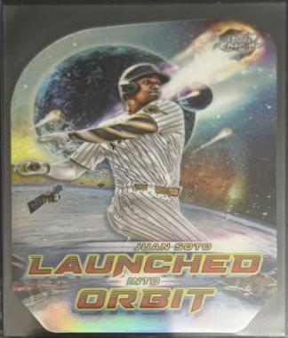2023 Topps Cosmic Chrome Launched Into Orbit Juan Soto #LIO-3 card