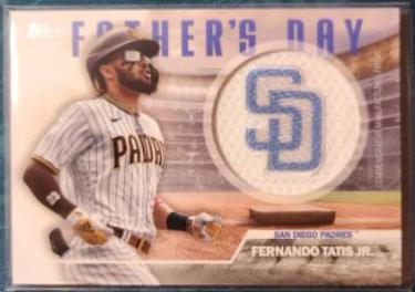 2023 Topps Father's Day Team Patch Fernando Tatis Jr. #FD-FT card