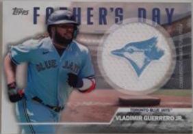 2023 Topps Father's Day Team Patch Vladimir Guerrero Jr. #FD-VG card
