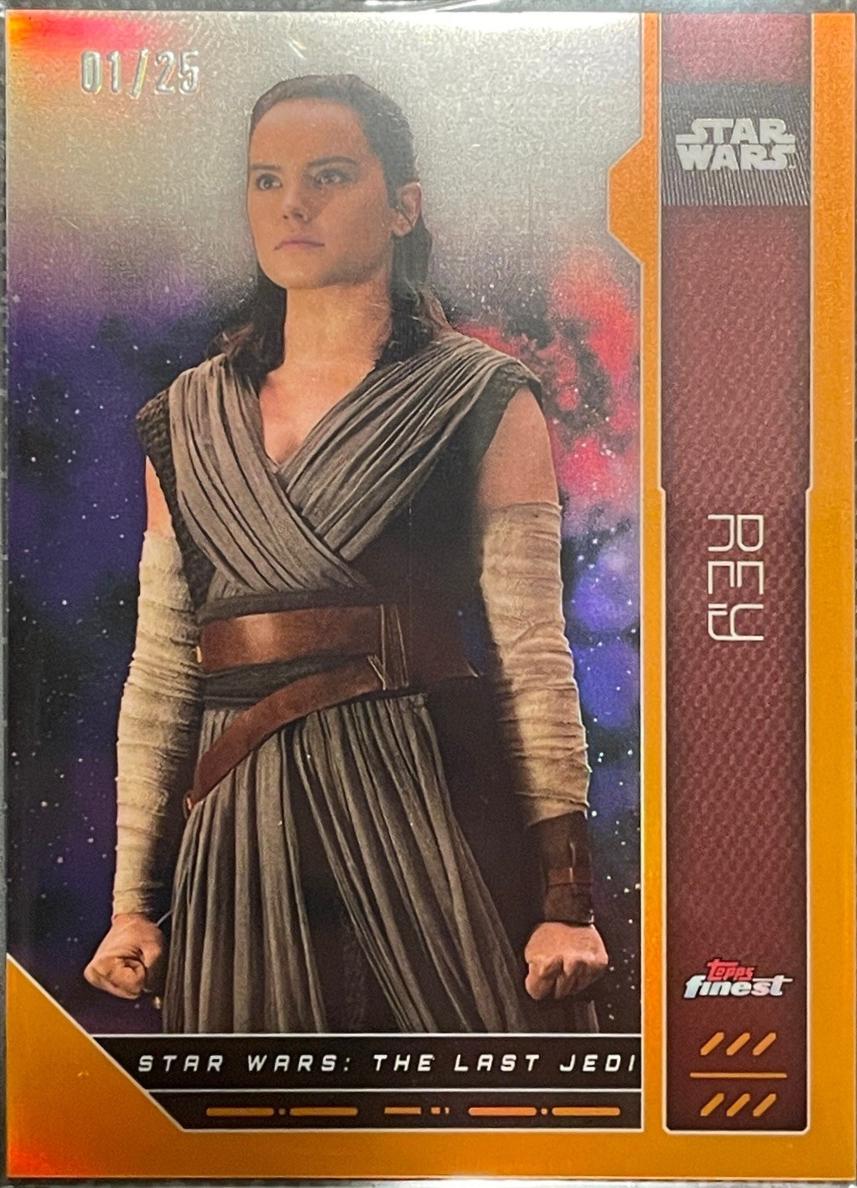 2023 Topps Finest Rey [Orange Refractor] #FN-36 card