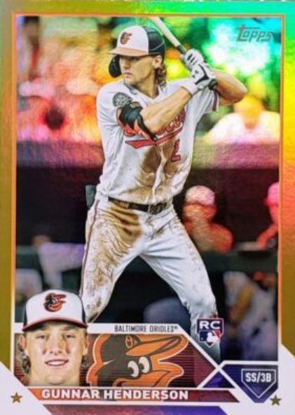 2023 Topps Gunnar Henderson [Gold Foil] #206 card