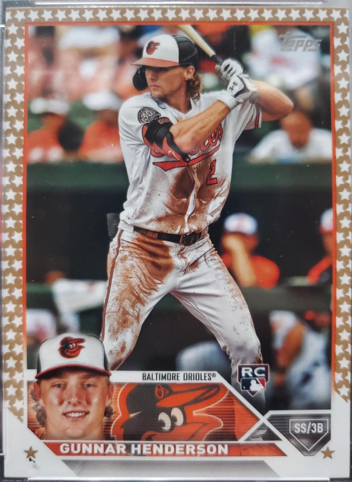 2023 Topps Gunnar Henderson [Gold Star] #206 card