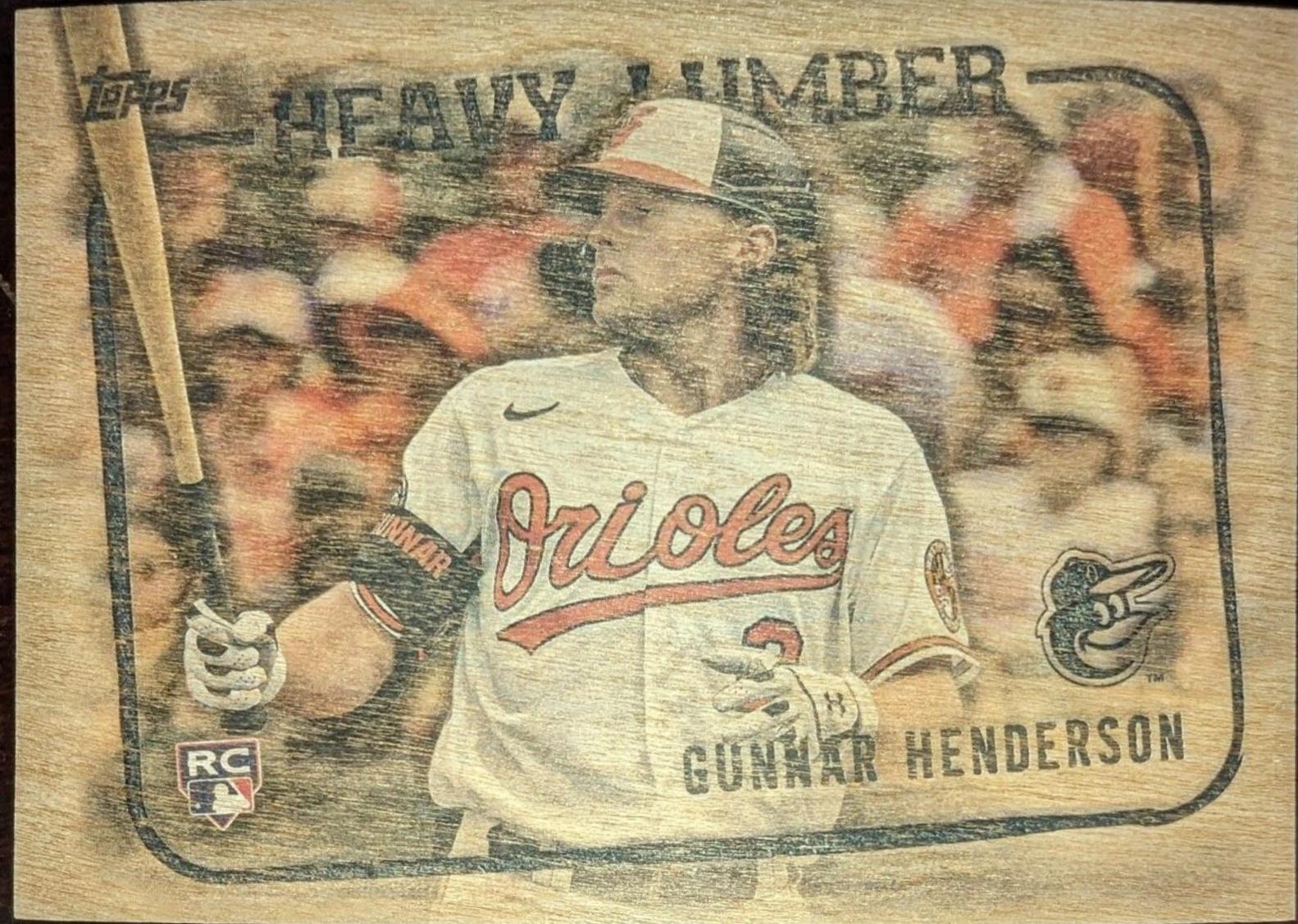 2023 Topps Heavy Lumber Gunnar Henderson #HL-36 card