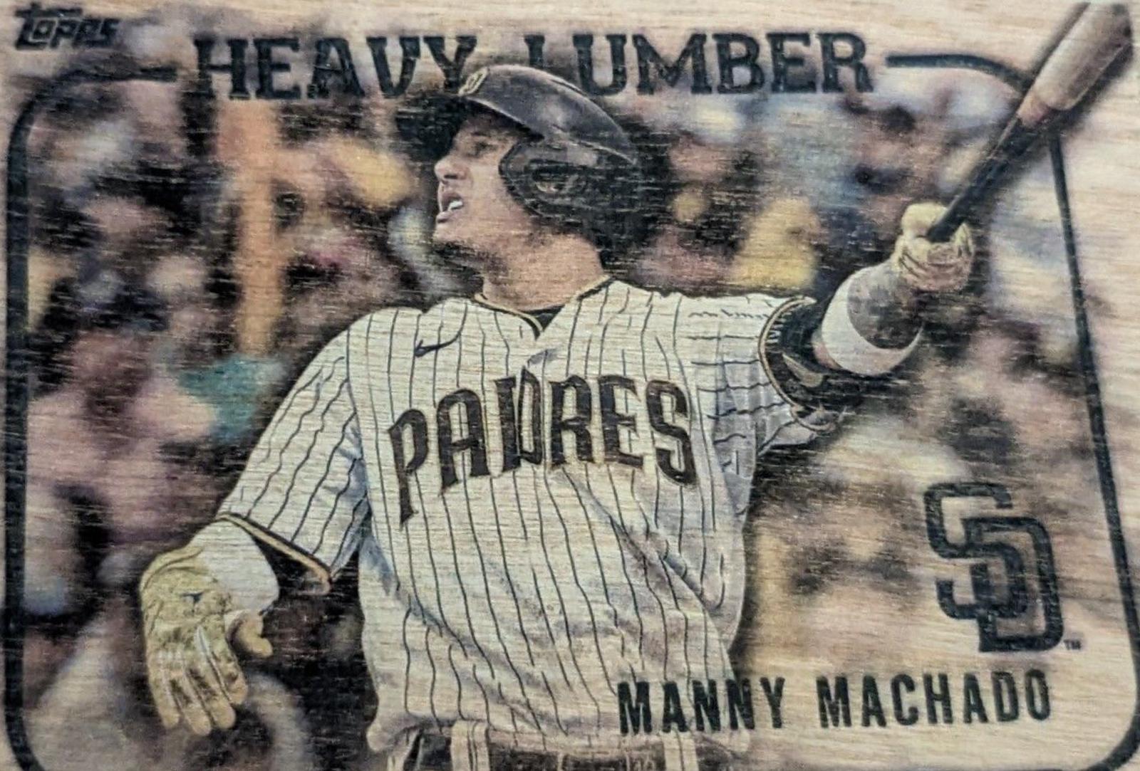2023 Topps Heavy Lumber Manny Machado #HL-21 card