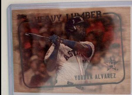 2023 Topps Heavy Lumber Yordan Alvarez #HL-6 card