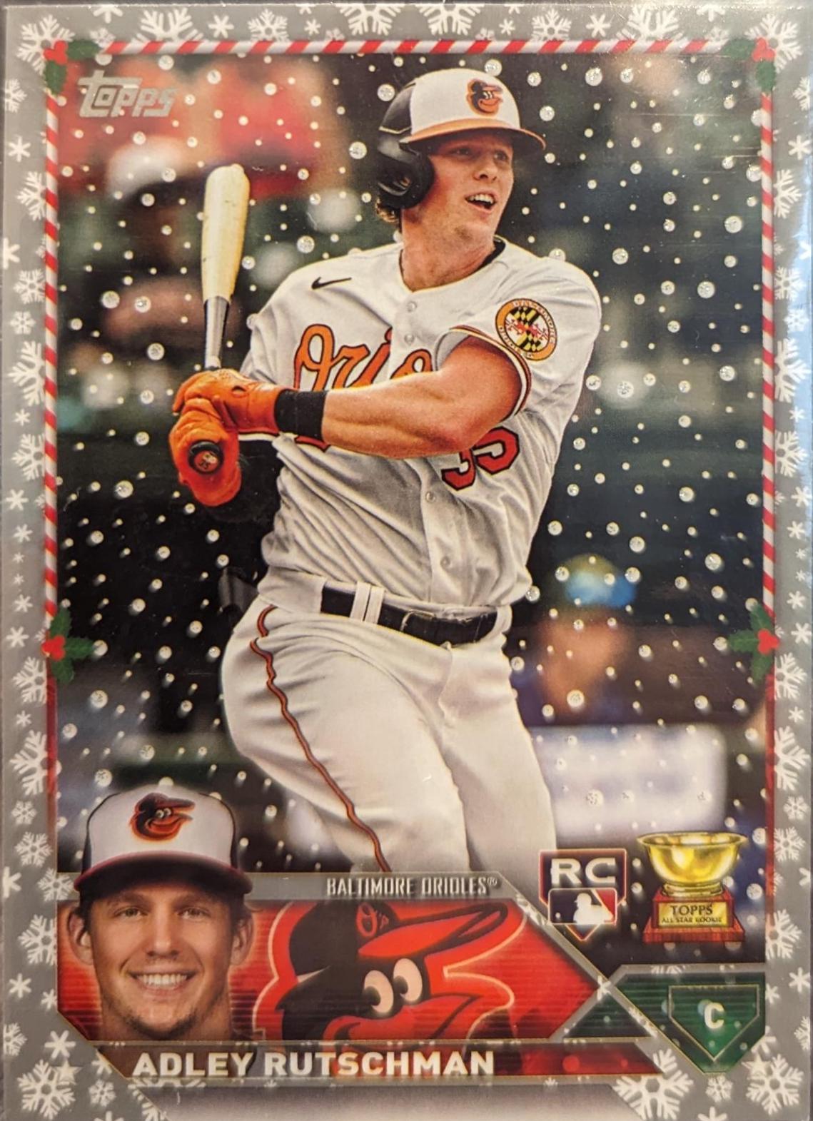 2023 Topps Holiday Adley Rutschman [Metallic] #H50 card