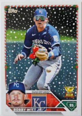 2023 Topps Holiday Bobby Witt Jr. #H102 card