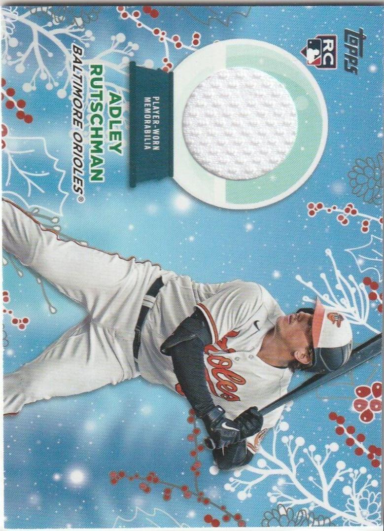 2023 Topps Holiday Relics Adley Rutschman #RC-AR card