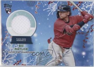 2023 Topps Holiday Relics Bo Naylor #RC-BNA card