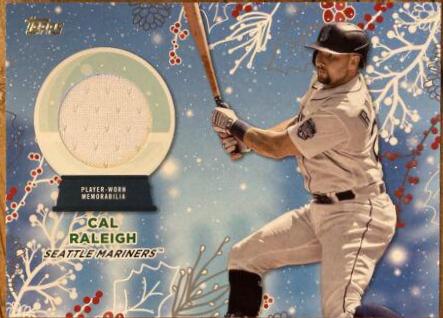 2023 Topps Holiday Relics Cal Raleigh #RC-CR card