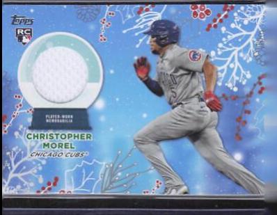 2023 Topps Holiday Relics Christopher Morel #RC-CMO card