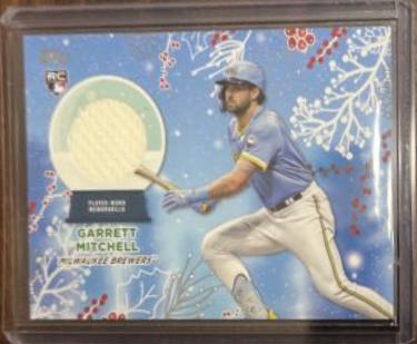 2023 Topps Holiday Relics Garrett Mitchell #RC-GMI card