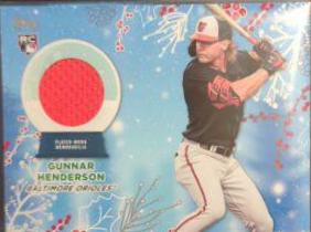 2023 Topps Holiday Relics Gunnar Henderson #RC-GH card