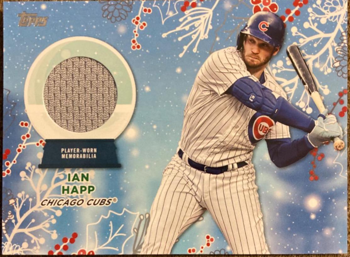 2023 Topps Holiday Relics Ian Happ #RC-IH card