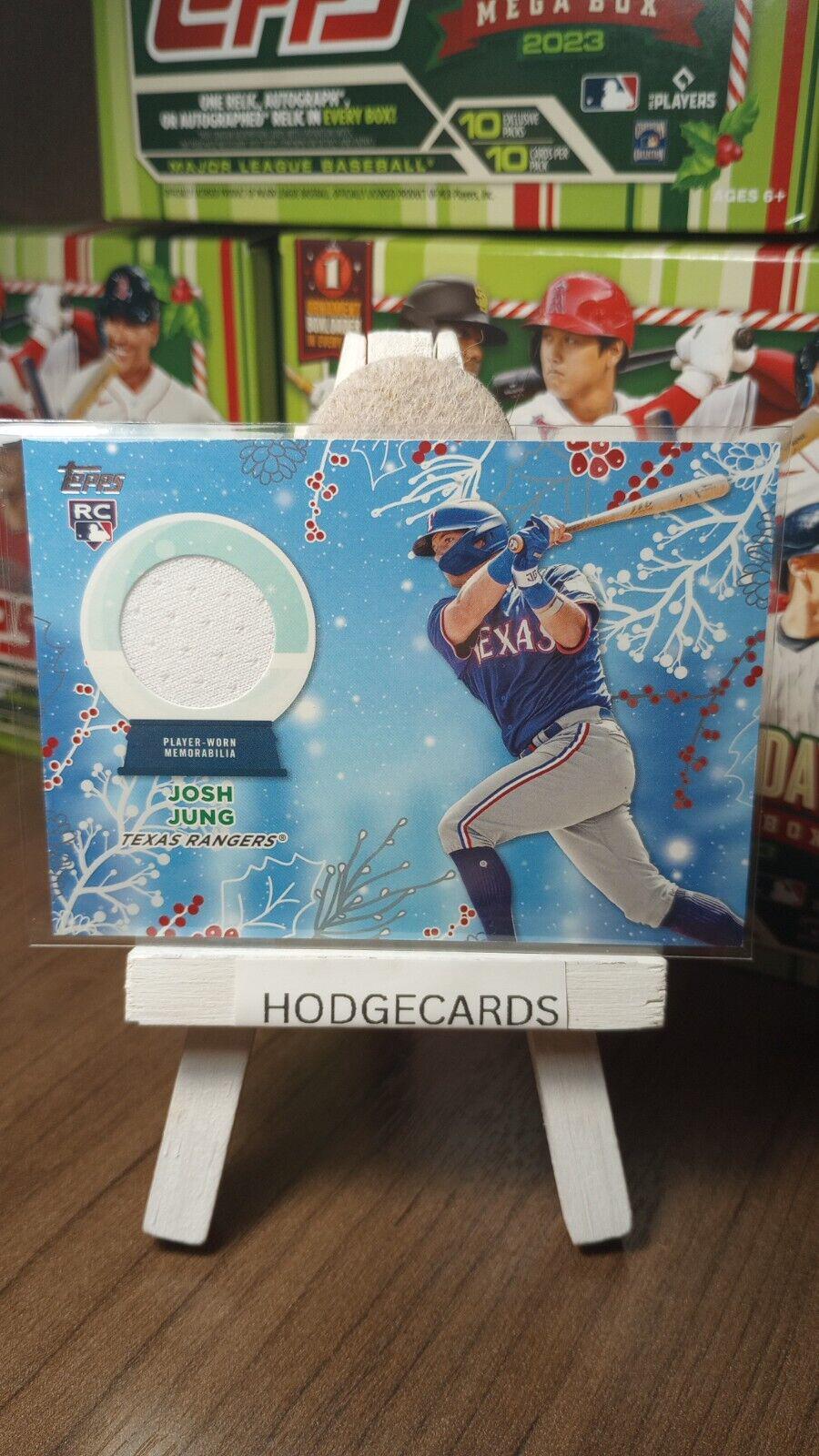 2023 Topps Holiday Relics Josh Jung #RC-JJ card