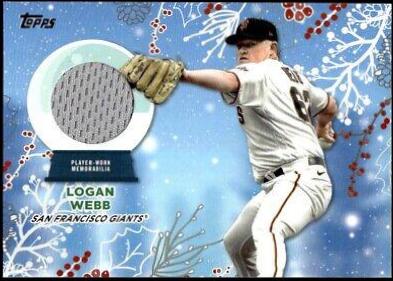 2023 Topps Holiday Relics Logan Webb #RC-LW card
