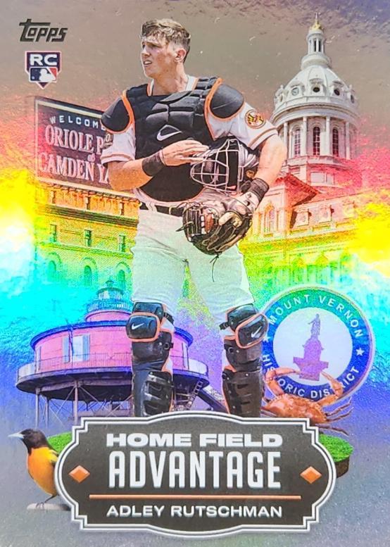 2023 Topps Home Field Advantage Adley Rutschman #HA-8 card