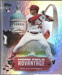 2023 Topps Home Field Advantage Nolan Gorman #HA-1 card