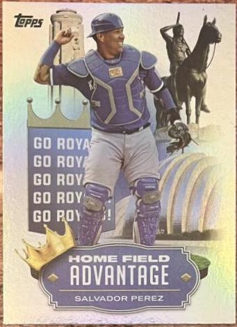 2023 Topps Home Field Advantage Salvador Perez #HA-20 card