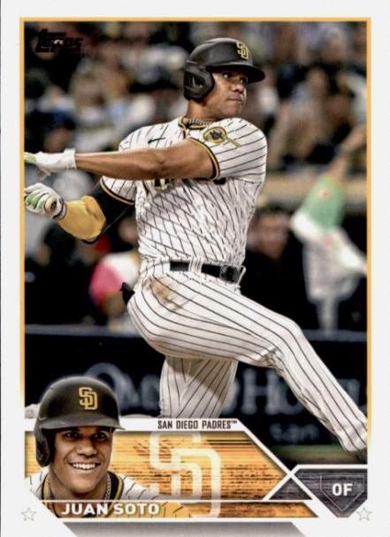 2023 Topps Juan Soto #1 card