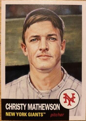 2023 Topps Living Christy Mathewson #666 card