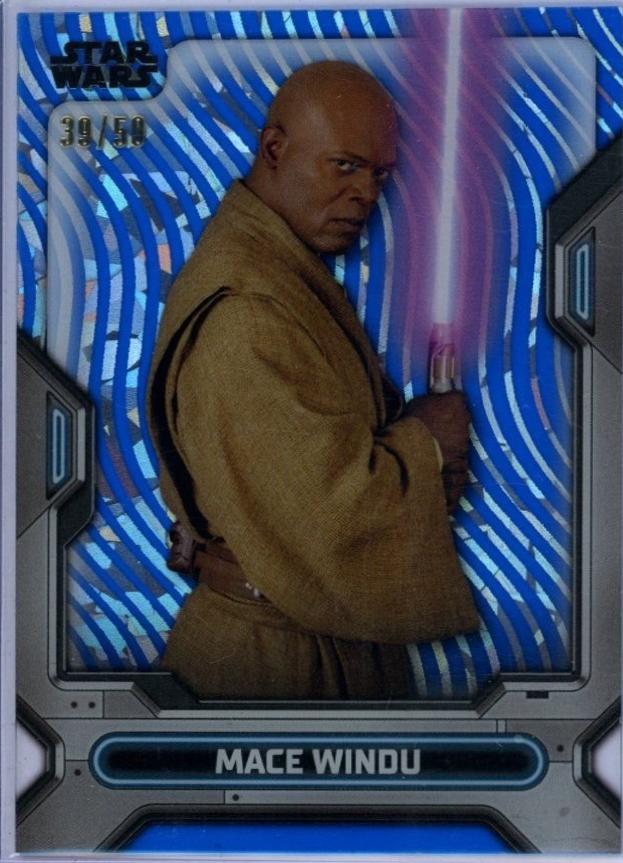 2023 Topps Mace Windu [Blue] #98 card