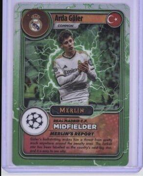 2023 Topps Merlin UEFA Merlin's Gamers Arda Guler #MG-15 card