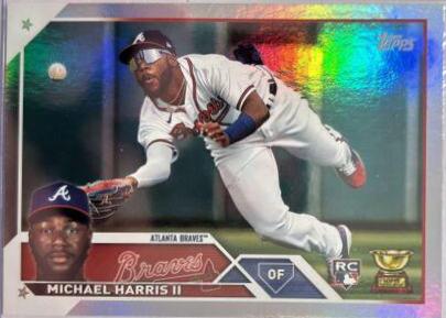 2023 Topps Michael Harris II [Rainbow Foil] #226 card