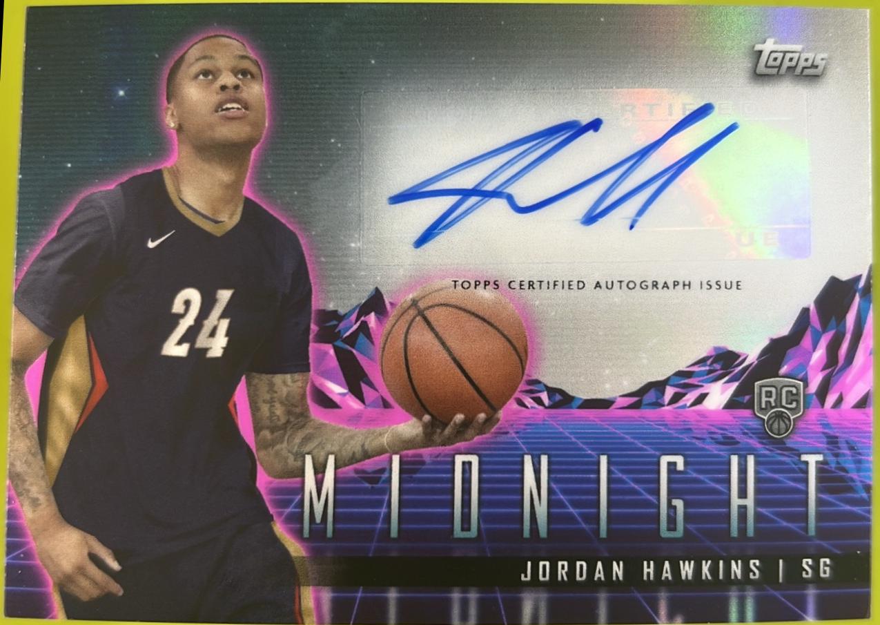2023 Topps Midnight Rookie Horizon Signature Jordan Hawkins #RHS-JH card