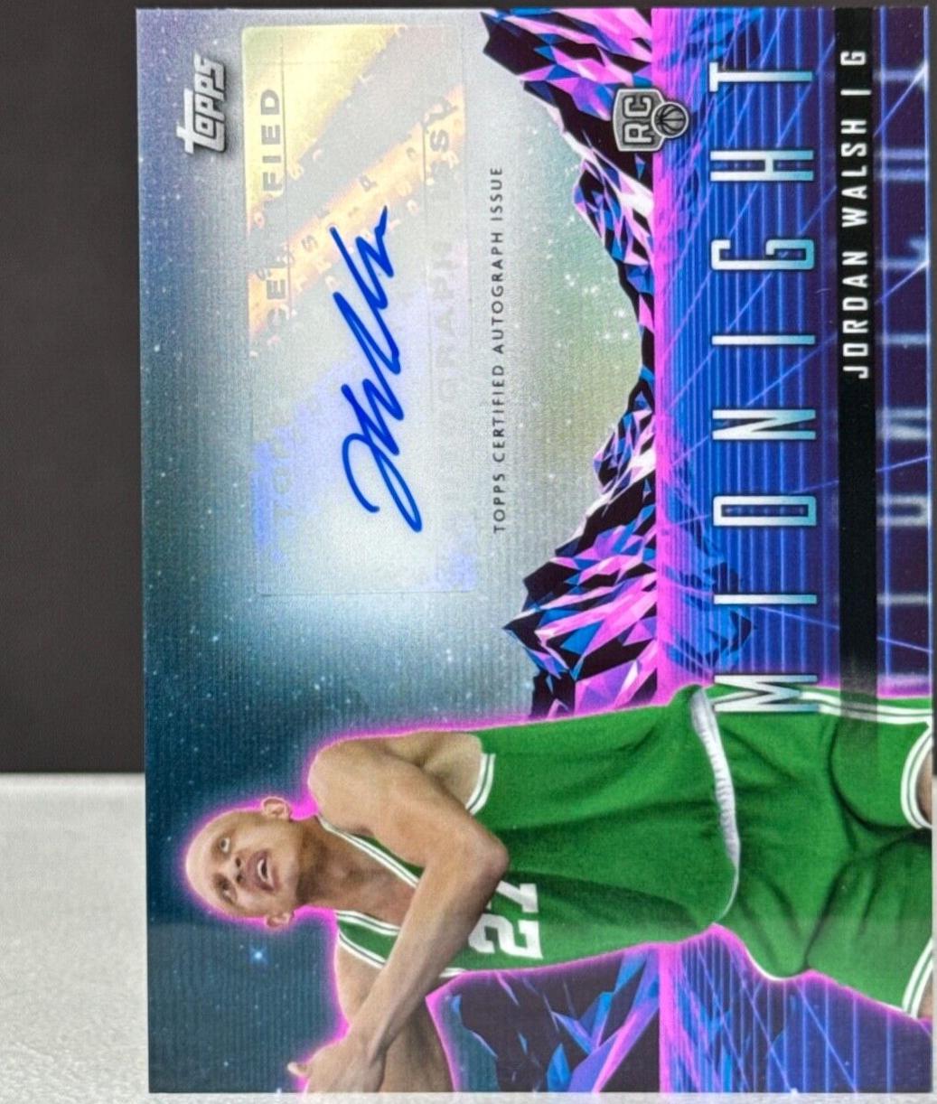 2023 Topps Midnight Rookie Horizon Signature Jordan Walsh #RHS-JW card