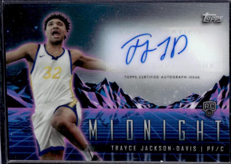 2023 Topps Midnight Rookie Horizon Signature Trayce Jackson-Davis #RHS-TJD card