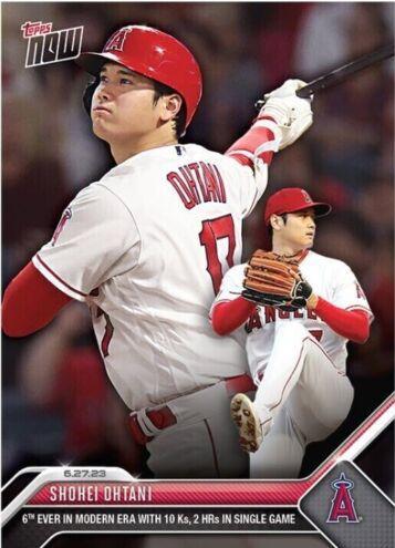 2023 Topps Now Shohei Ohtani #505 card
