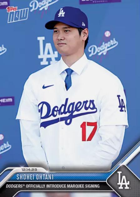 2023 Topps Now Shohei Ohtani #OS-23 card