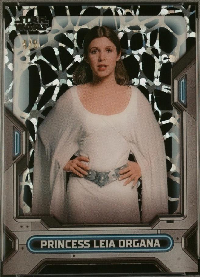 2023 Topps Princess Leia Organa [Black] #87 card