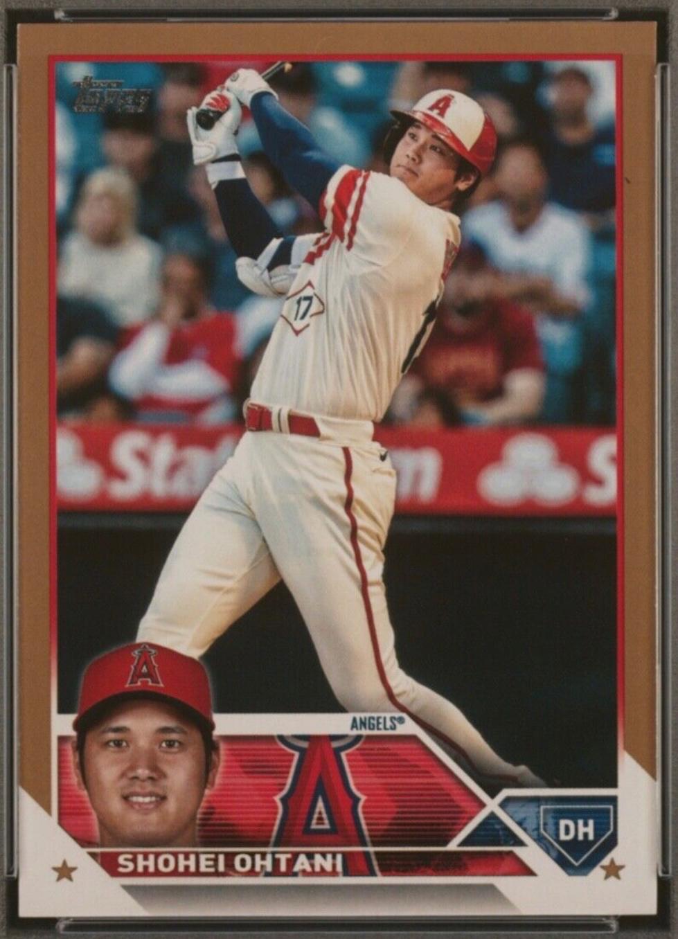 2023 Topps Shohei Ohtani [Gold] #600 card